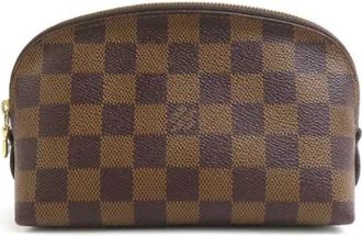 Louis Vuitton Pre-owned Clutches, female, Brown, Size: ONE SIZE Pre-owned Canvas louis-vuitton-bags