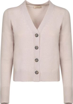 Blanca Vita Roze Vest Trui Dameskleding - Dames - Vesten - Roze - S - Truien & Vesten