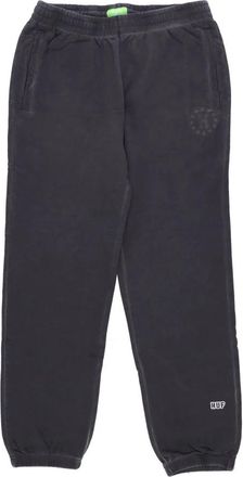 HUF Galaxies Faded Fleece Trainingsbroek - Heren - Sweatpants - Grijs - L - Katoen - Broeken