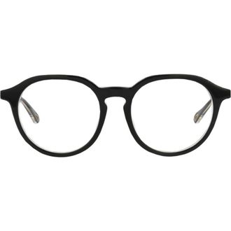 Chlo&eacute; 50mm Round Optical Glasses in Black Black Transparent at Nordstrom Rack
