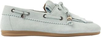 VIA VAI June Loua Moccasins - Dames - Bootschoenen - Blauw - 39 EU - Su&egrave;de - Schoenen
