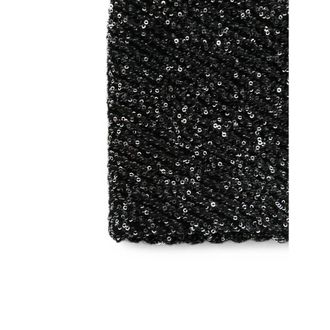 Maison Michel 2630002001 Sequin-Embellished Knit Hat - Black