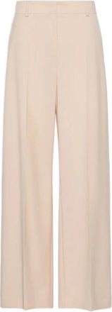 Max Mara Broeken, Dames, Beige, L, Wkdvisivo