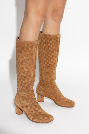 Bottega Veneta Heeled Boots Atomic, Womens, Brown
