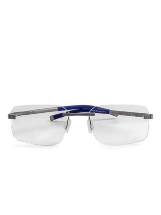 Tag Heuer TH50021U rimless glasses - unisex - Titanium - 55 - Grey