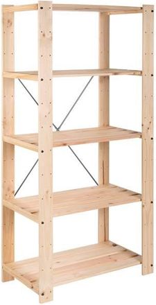 Astigarraga Estanteria Pino Reforzada 174,2 X 76,7 X 43 Cm