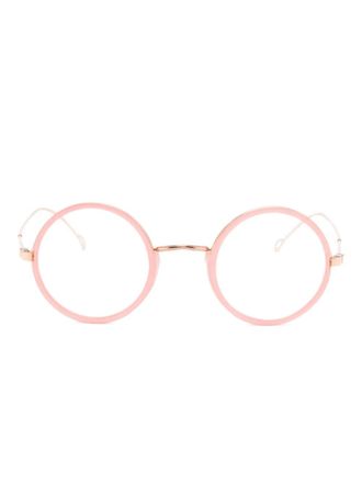 Gouverneur Audigier Bril met rond montuur - Roze