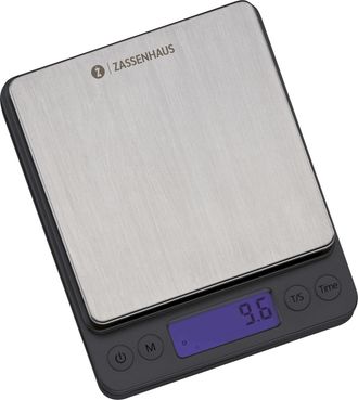 OEM Balanza Digital Para Caf&eacute;, Negra, 10,5 X 13 Cm Barista / Zassenhaus