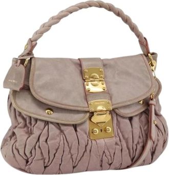 Miu Miu Pre-owned Handbags, female, Pink, Size: ONE SIZE Pre-owned Hand Bag