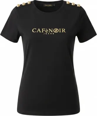 Caf&egrave;noir Donna, Top, Nero, XS, new