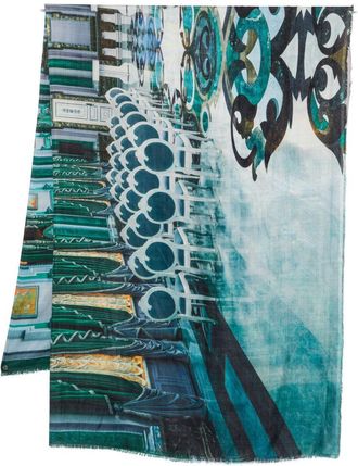 Faliero Sarti Womens Palazzo Mariinskyi Silk Stole