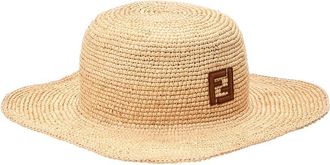 Fendi Fendi Raffia Hat