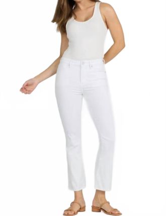 Dear John Denim Jeanne Flare Leg Jeans In White