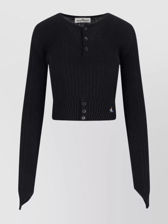 Vivienne Westwood cashmere cropped cardigan