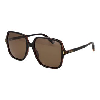 Polaroid Womens Brown Plastic Sunglasses - One Size