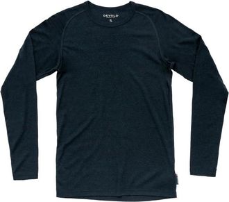 Devold Lauparen Merino 190 Base Shirt Merinounterwäsche für Herren | blau