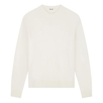 Olaf Hussein Jersey de Cuello Redondo Esencial - Knitwear - Hombre - Beige - XL