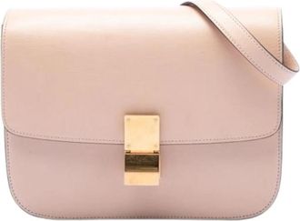 Celine Pre-owned Leather celine-bags - Dames - Vintage Schoudertas - Roze - ONE Size - Vintage