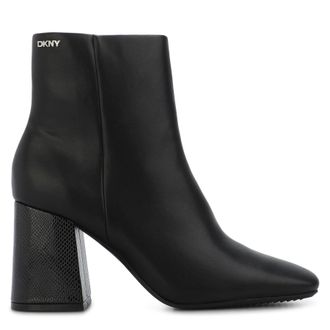 DKNY Womens DKNY Steph Heeled Boots in Black
