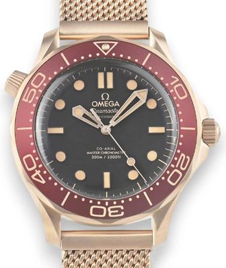 Omega Seamaster Automatic Chronometer Black Dial Mens Watch 210.90.42.20.01.003