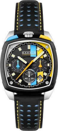 Cadola Taurus Chronograph Quartz Black Dial Mens Watch CD-1060-03