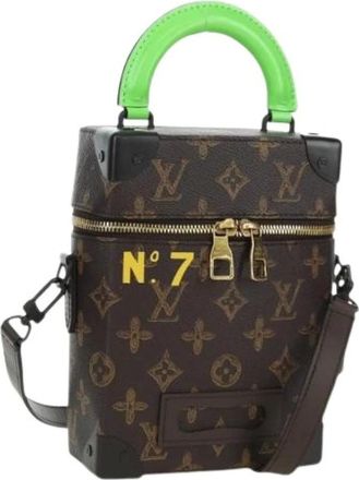 Louis Vuitton Pre-owned Handbags, female, Brown, Size: ONE SIZE Pre-owned Monogram Canvas Shoulder Bag