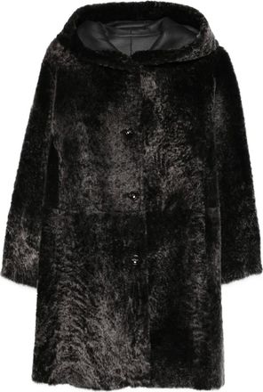 Manzoni24 Cappotto con cappuccio - Grigio