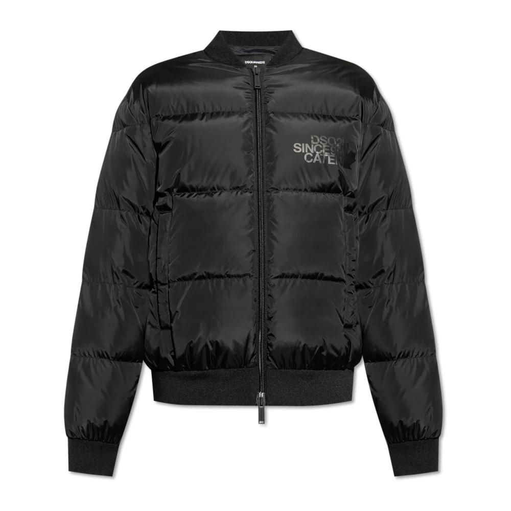 g*s様 DSQUARED2 down jacket (black), size Dsquared2 Down Jackets, male, Black, Size: 3XL Down jacket from