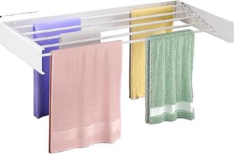 OEM Tendedero De Ropa Plegable Y Compacto Para Montaje En Pared, 80 Cm - 5 Postes
