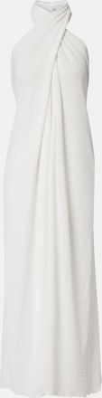 JADE Swim Stella sheer halterneck maxi dress