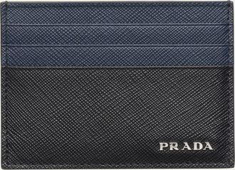 Prada Mens Saffiano Leather Card Holder