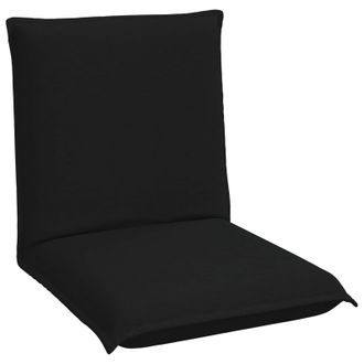 vidaXL Sill&oacute;n Ajustable Negro Tela Vidaxl