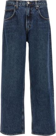 A Gold E Heren, Jeans, Blauw, Maat: W33 Katoen