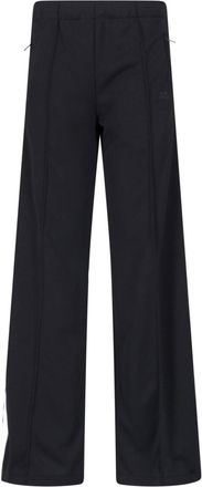 Courr&egrave;ges Black Straight-Leg Sports Pants