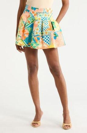 Ramy Brook Frankie Print Skort in Garden Print at Nordstrom Rack, Size 2