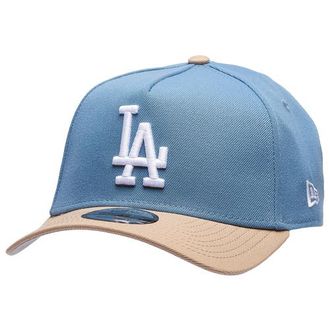 New Era Womens Los Angeles Dodgers Dodgers 9FORTY A-Frame Cap - Adult - Faded Blue / Caramel