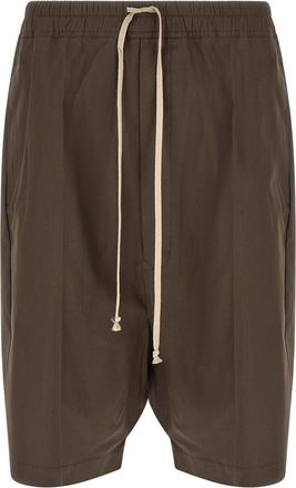 Rick Owens Brown Rick S Pods Bermuda Shorts