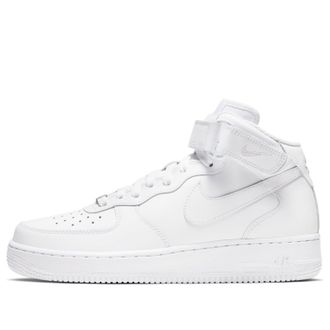 Nike (WMNS) Nike Air Force 1 07 Mid Triple White DD9625-100