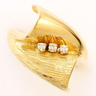 C&A Yellow Gold Yellow Gold (18K) Band Ring (Pre-Owned)