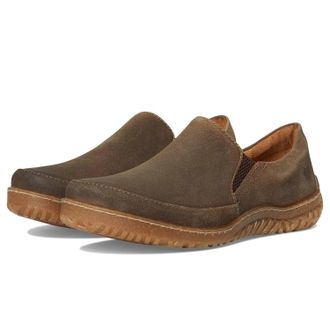 Born Breck Loafer Womens Taupe Leather Slip On Comfort Shoes ZOGG3584