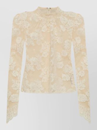 Self Portrait lace blouse