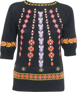 Etro denim top - Black