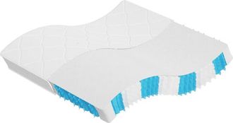 vidaXL Colch&oacute;n De Muelles Ensacados Firmeza Media 200x200 Cm Vidaxl