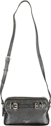 Twinset Zwarte Cameratas Dames Handtas - Dames - Schoudertassen - Zwart - ONE Size - Tassen