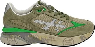 Premiata Moerun 8076 Sneaker - Heren - Sneakers - Groen - 44 EU - Nylon - Schoenen