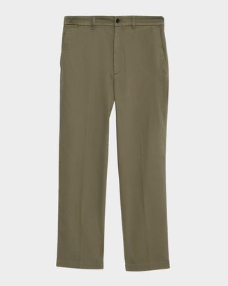 Dunhill Men & apos;s Cotton Twill Straight-Fit Chino Pants