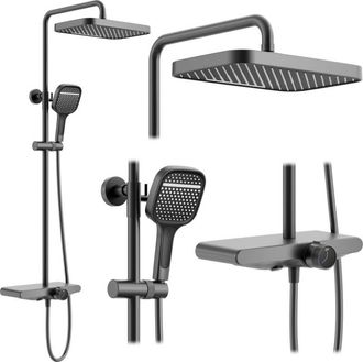 Rea Rea - Conjunto De Ducha Bari Titanium