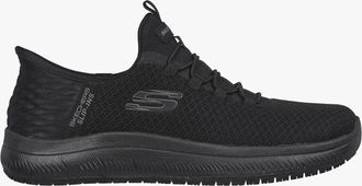 Skechers Womens Skechers Work 108144EC SUMMITS - ENSLEE SR Womens Occupational Trainers Black - Size: 3.5