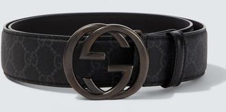 Gucci Interlocking G reversible belt