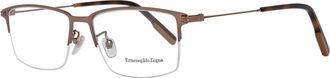 Ermenegildo Zegna Bronze Metal Glasses Mens (Frames)